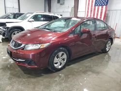 Salvage cars for sale at Cahokia Heights, IL auction: 2014 Honda Civic LX