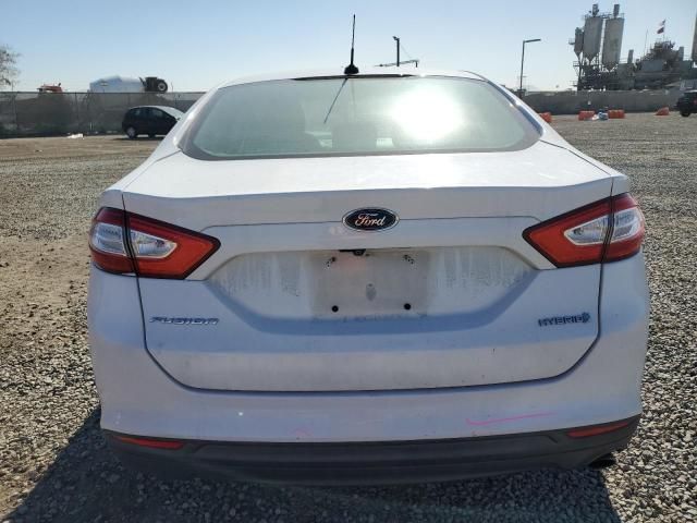 2016 Ford Fusion S Hybrid