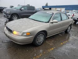 Salvage cars for sale from Copart Woodhaven, MI: 2000 Buick Century Limited