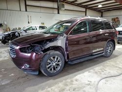 Salvage cars for sale at Chambersburg, PA auction: 2014 Infiniti QX60 Hybrid