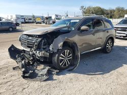 Salvage cars for sale at Apopka, FL auction: 2023 Nissan Pathfinder Platinum