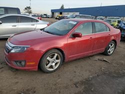 Salvage cars for sale at Woodhaven, MI auction: 2011 Ford Fusion SE