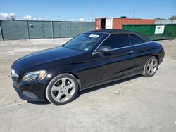 Mercedes-Benz salvage cars for sale: 2017 Mercedes-Benz C300