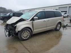 Salvage cars for sale at Gaston, SC auction: 2013 Chrysler Town & Country Limited