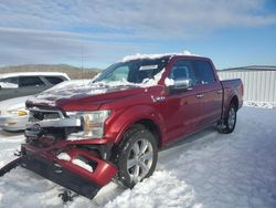 Ford salvage cars for sale: 2019 Ford F150 Supercrew