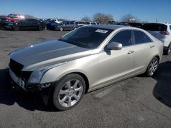 Salvage cars for sale at North Las Vegas, NV auction: 2014 Cadillac ATS Luxury