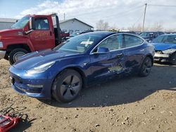 Salvage cars for sale at Pekin, IL auction: 2019 Tesla Model 3