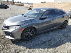 Salvage cars for sale at Mentone, CA auction: 2019 Honda Civic Sport