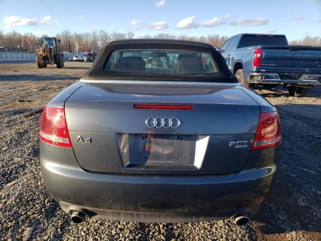 2008 Audi A4 2.0T Cabriolet Quattro