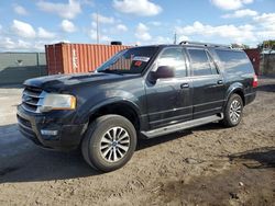 Salvage cars for sale at Homestead, FL auction: 2015 Ford Expedition EL XLT