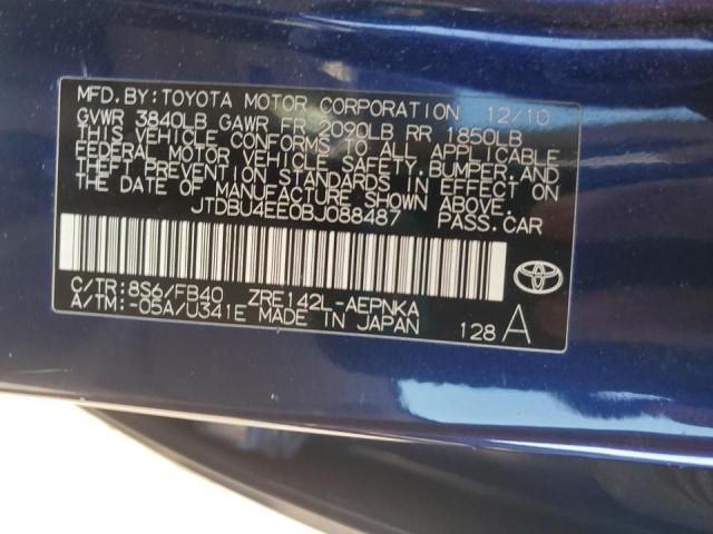 2011 Toyota Corolla Base