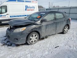 Salvage cars for sale at Ham Lake, MN auction: 2010 Toyota Corolla Matrix S