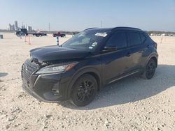 Salvage cars for sale at New Braunfels, TX auction: 2023 Nissan Kicks SR