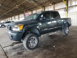 Salvage cars for sale from Copart Phoenix, AZ: 2006 Nissan Titan XE