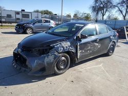 Salvage cars for sale at Sacramento, CA auction: 2017 Toyota Corolla L