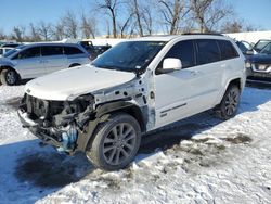 Salvage cars for sale at Bridgeton, MO auction: 2017 Jeep Grand Cherokee Limited