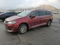 Salvage cars for sale at Colton, CA auction: 2018 Chrysler Pacifica Touring L