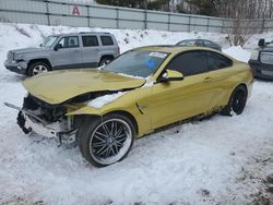 Salvage cars for sale at Davison, MI auction: 2015 BMW M4