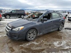 Salvage cars for sale at Helena, MT auction: 2012 Subaru Impreza Sport Premium