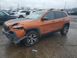 SUV salvage a la venta en subasta: 2014 Jeep Cherokee Trailhawk