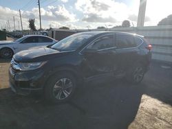 Salvage cars for sale at Miami, FL auction: 2019 Honda CR-V LX