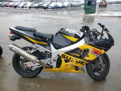 Salvage motorcycles for sale at Fredericksburg, VA auction: 2002 Suzuki GSX-R600