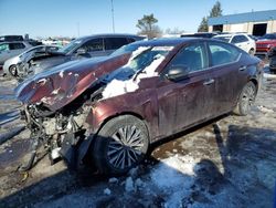 Salvage cars for sale at Woodhaven, MI auction: 2024 Nissan Altima SV