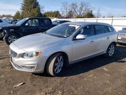 Salvage cars for sale at Finksburg, MD auction: 2017 Volvo V60 T5 Premier