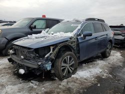 Salvage cars for sale at New Britain, CT auction: 2018 Subaru Outback 3.6R Limited