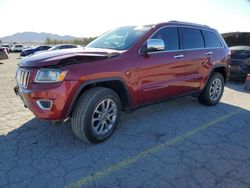 Jeep Grand Cherokee Limited Vehiculos salvage en venta: 2015 Jeep Grand Cherokee Limited