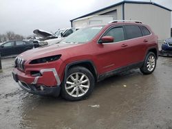 SUV salvage a la venta en subasta: 2015 Jeep Cherokee Limited