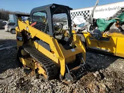 Salvage trucks for sale at Spartanburg, SC auction: 2018 Caterpillar 2018 Caterillar 259D Tracked Skid Steer Loader