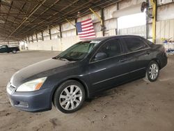 Salvage cars for sale at Phoenix, AZ auction: 2006 Honda Accord EX