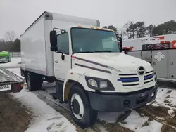 Salvage trucks for sale at Brookhaven, NY auction: 2005 Hino Hino 268