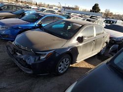 Salvage cars for sale at Colorado Springs, CO auction: 2023 Toyota Corolla LE