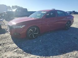 Salvage cars for sale at Loganville, GA auction: 2018 Honda Accord Sport