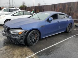 Salvage cars for sale at Wilmington, CA auction: 2019 Mercedes-Benz AMG GT 63 S