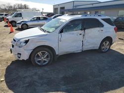 Salvage cars for sale from Copart Mcfarland, WI: 2015 Chevrolet Equinox LTZ