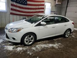 Salvage cars for sale at Lyman, ME auction: 2014 Ford Focus SE