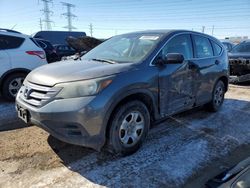 Salvage cars for sale at Elgin, IL auction: 2014 Honda CR-V LX