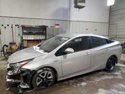 Salvage cars for sale at Des Moines, IA auction: 2016 Toyota Prius