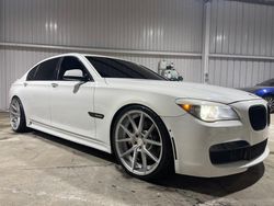 Salvage cars for sale at Houston, TX auction: 2010 BMW 750 LI