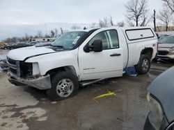 Salvage trucks for sale at Bridgeton, MO auction: 2011 Chevrolet Silverado K2500 Heavy Duty LT