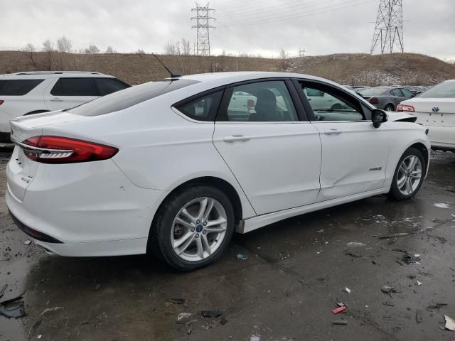 2018 Ford Fusion SE Hybrid