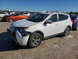 Salvage cars for sale from Copart Houston, TX: 2015 Toyota Rav4 XLE