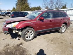 Subaru Vehiculos salvage en venta: 2014 Subaru Outback 2.5I Limited