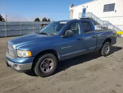 Salvage trucks for sale at Vallejo, CA auction: 2002 Dodge RAM 1500