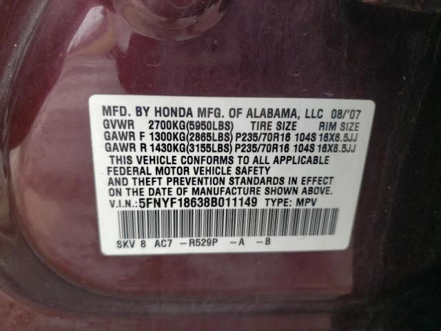 2008 Honda Pilot EXL