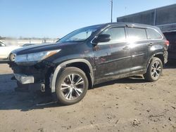 Salvage cars for sale at Fredericksburg, VA auction: 2017 Toyota Highlander LE