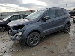 Salvage cars for sale at Cahokia Heights, IL auction: 2018 Ford Ecosport SES